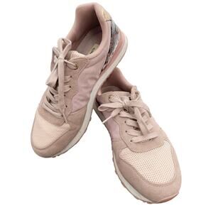 Vintage Havana, Varda Sneaker, Size 9, Rose Gold, Glitter Star, Anthropologie